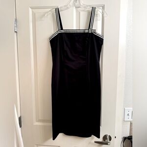 Vintage Ann Taylor 90’s black mini dress- sz 6